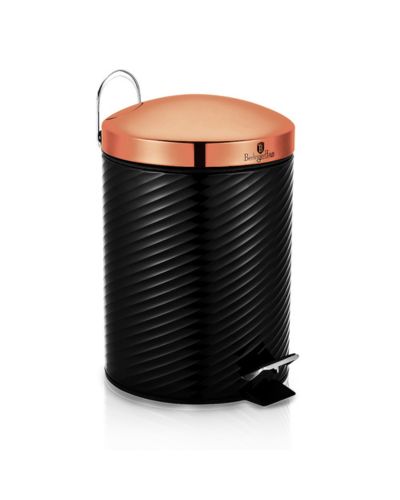 Berlinger Haus 12L Black Rose Pedal Bin