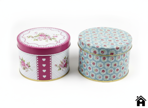 Decorative Cookie & Candy Storage Gift Box with Lid