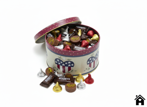 Patriotic Heart Tin: Standing Tall, Patriots All