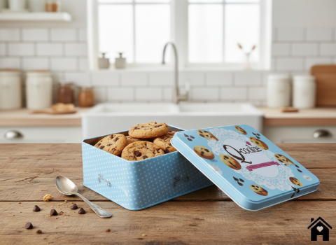 Elegant Cookie Tin: A Delightful Treat for Every Occasion
