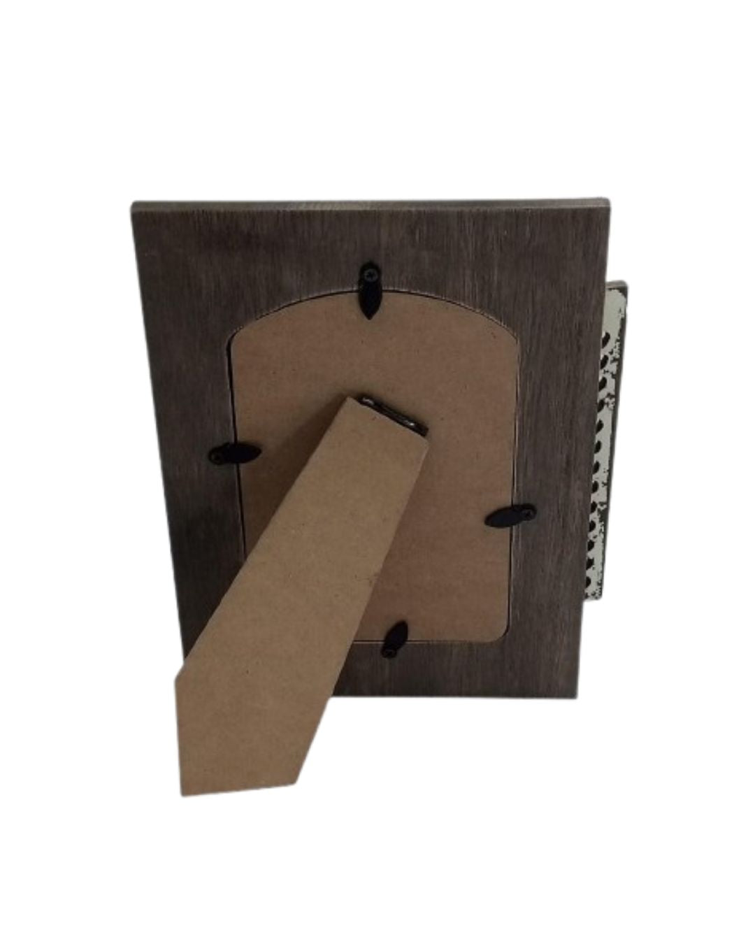 Vintage Window Wooden Frame Red