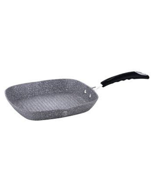 Square Non-Stick Grill Pan With a Granite Coating 28cm