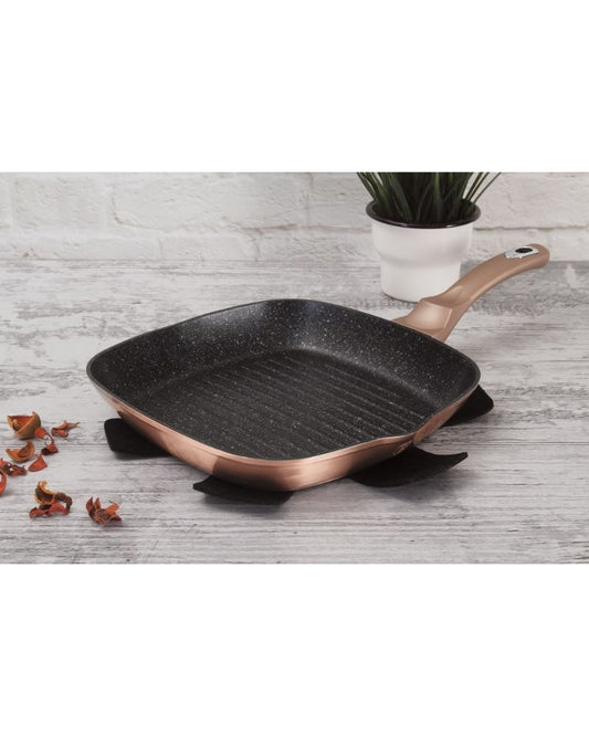 Grill Pan Rosegold Metallic Line - 28CM