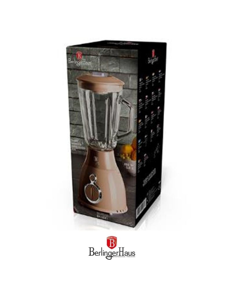 Berlinger Haus Rose Gold Glass Table Blender