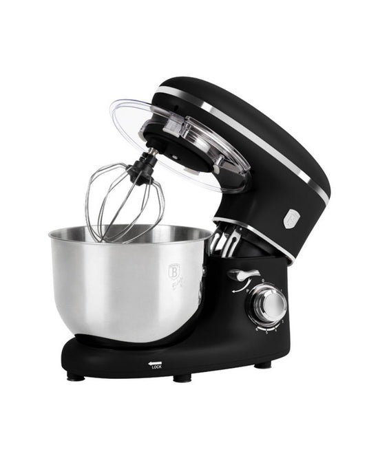 Berlinger Haus Versatile Matt Black Stand Mixer with Attachments