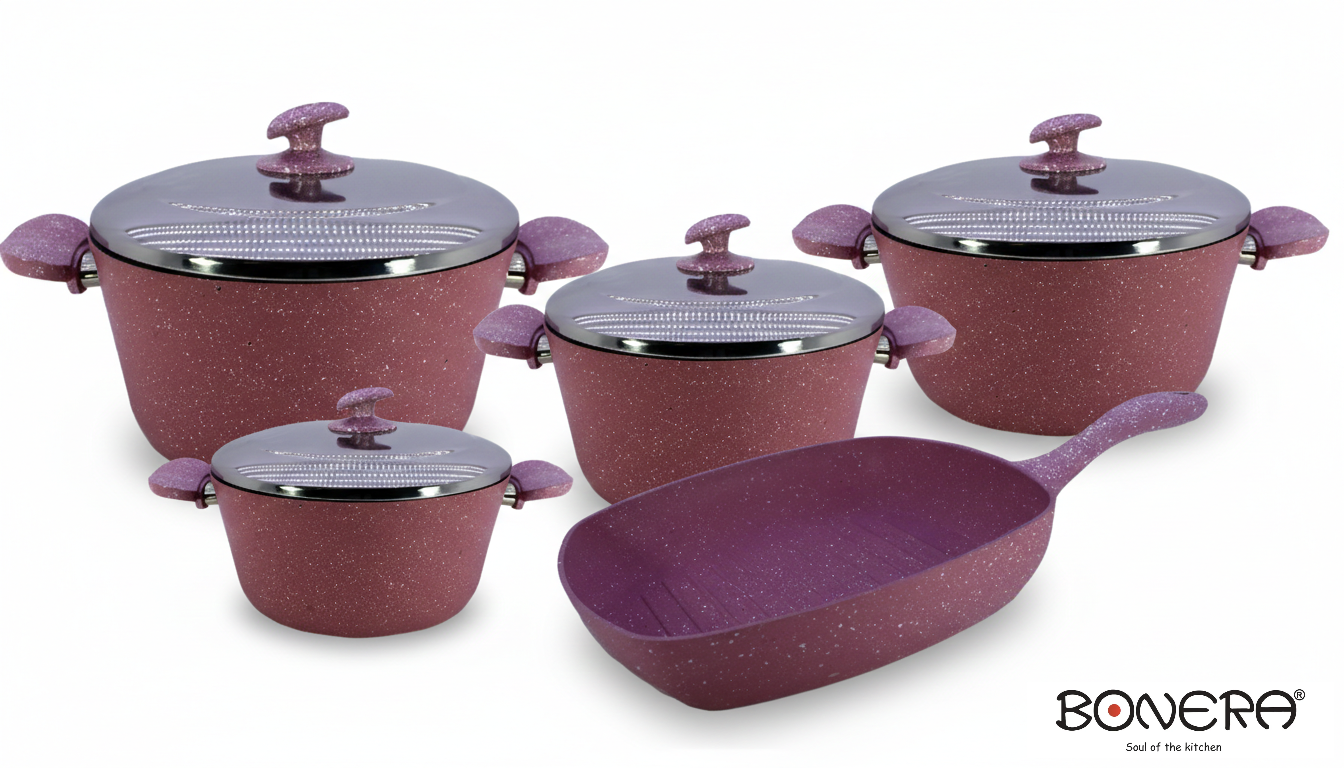 Bonera Supernova 9 Pcs Set Pink