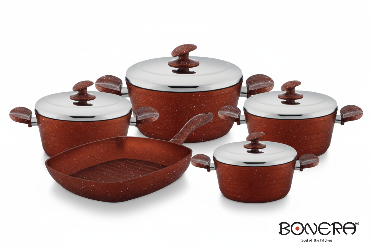 Bonera Supernova 9 Pcs Set Red