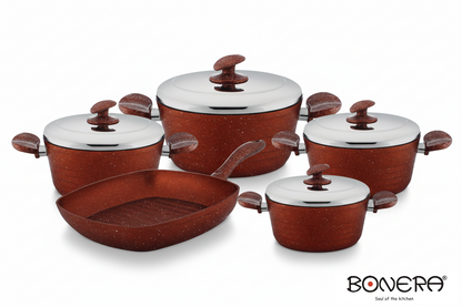 Bonera Supernova 9 Pcs Set Red