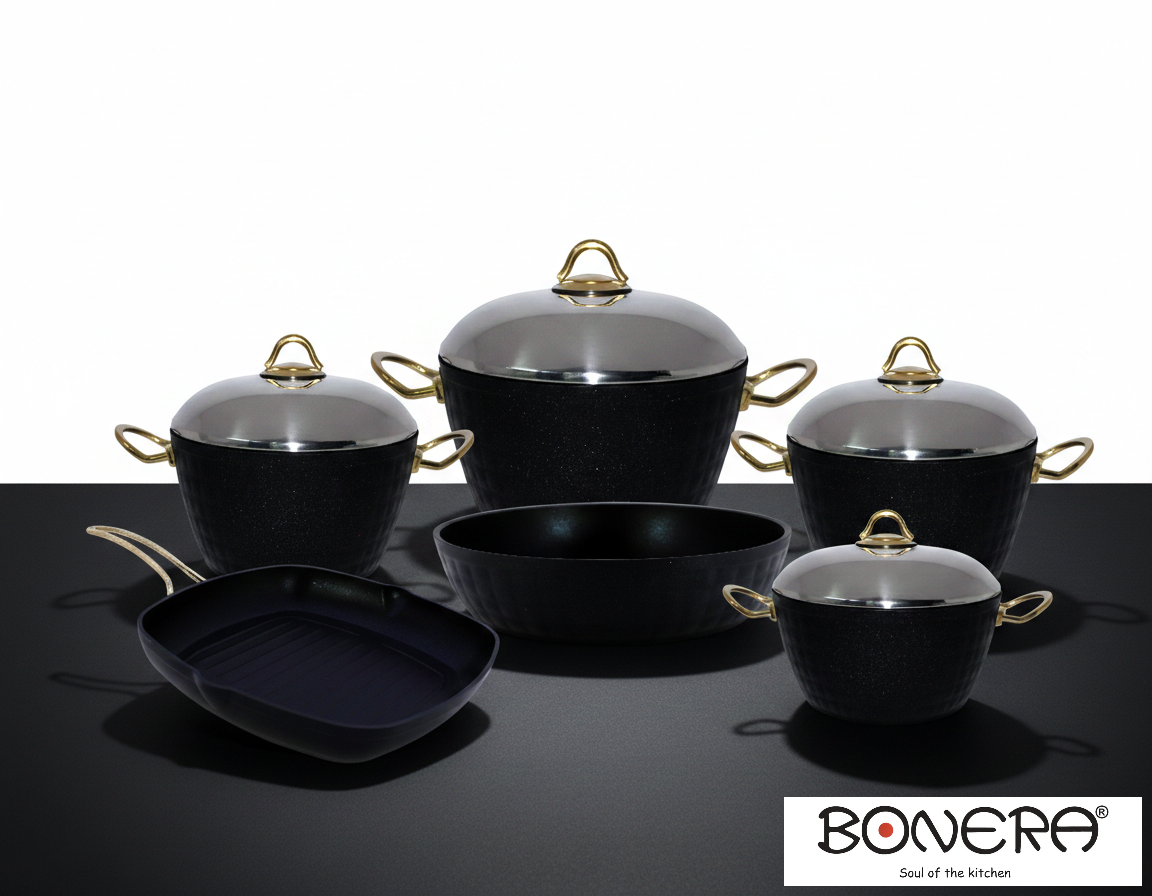 Bonera Valentino 10 Pcs Set Black