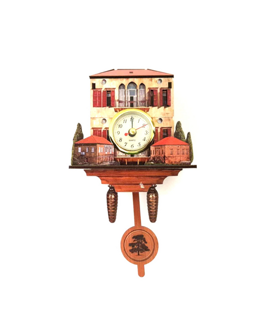 Merlin Battery Operated Cuckoo Clock Lebanon City House