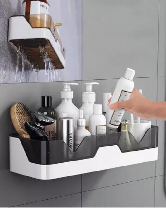 Reinhaus Rectangular Bathroom Rack Plastic 1 rack 28.8x11x6.2cm