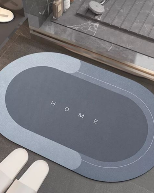 Reinhaus Water Absorbent Oval Bath Mat 40x60cm