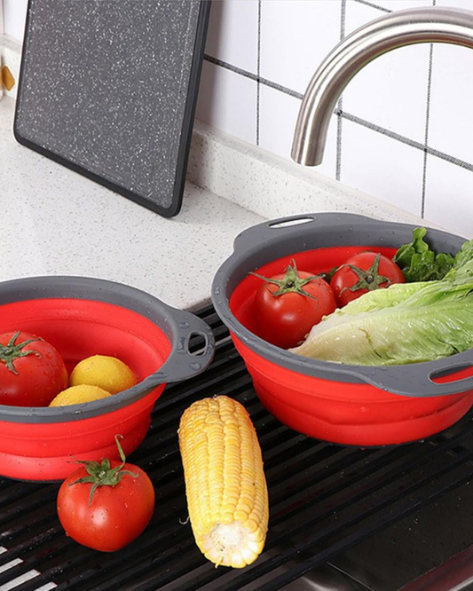 Reinhaus Red Retractable Small strainer 24*19.4*8cm