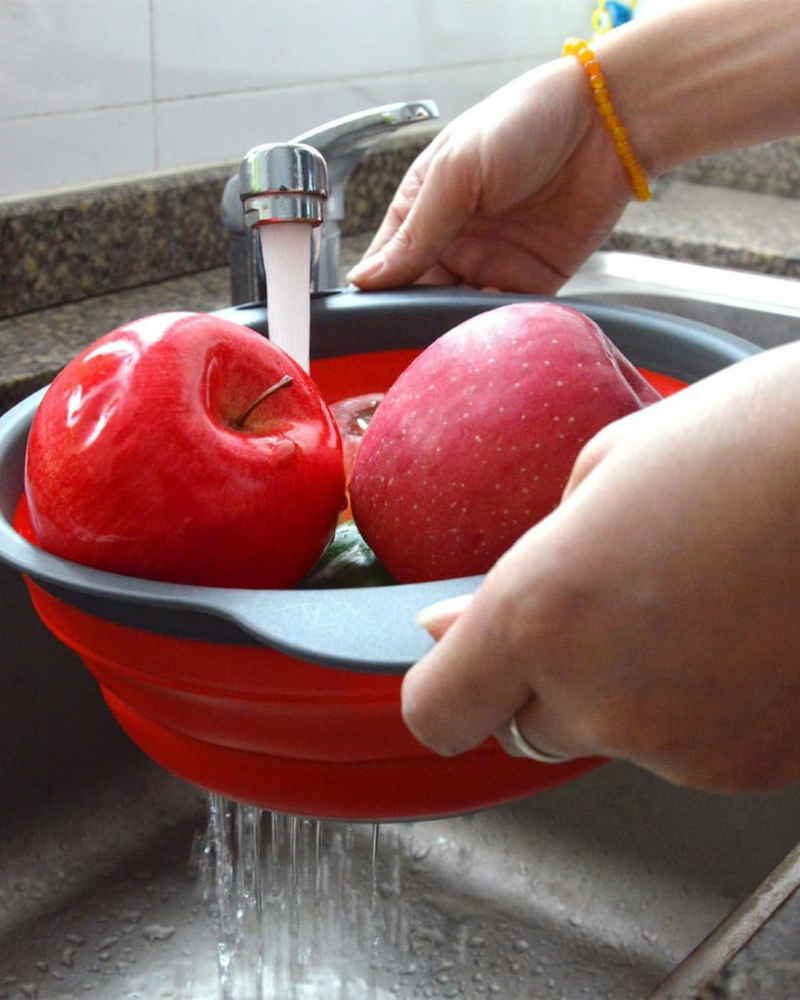 Reinhaus Red Retractable Small strainer 24*19.4*8cm