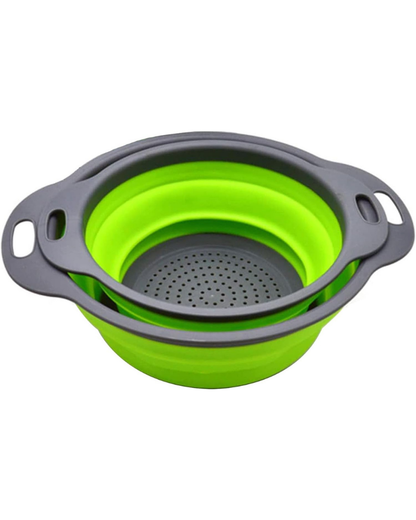 Reinhaus Green Retractable Big  strainer 29.5*23.5*9.5cm