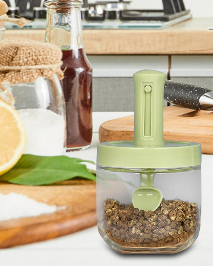 Reinhaus Airtight Lid Seasoning Bottle with Spoon 300ml