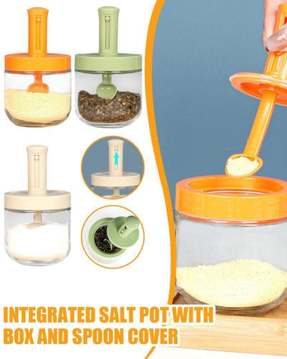 Reinhaus Airtight Lid Seasoning Bottle with Spoon 300ml