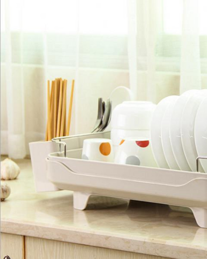 Curve 1 Beige Dish Rack