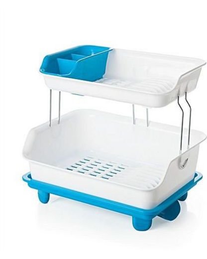 2-Tier Dish Drainer Rack