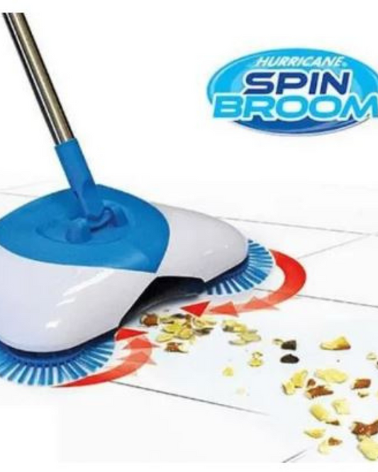 Stainless Steel Handle Floor Cleaner Mop Multi-Function Cleaning Tool Lazy Broom Hand Sweeper and Pan - Mop Set Dustpan Sweep and Drag to Rotate