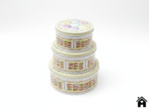 Charming Macaron Tin Boxes: A Sweet Delight