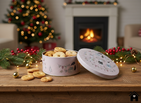 Whimsical Rabbit Tin: A Charming Storage Solution
