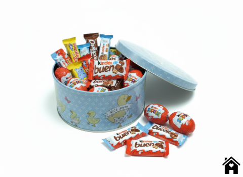 Whimsical Duck-Themed Tin Box