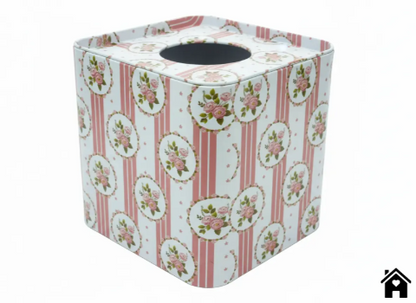 Floral Pattern Tissue Box