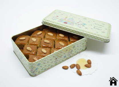 Charming Home Sweet Home Tin Box